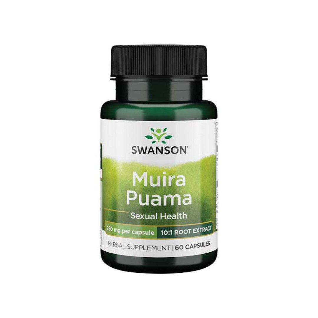 Swanson Muira Puama - 10:1 250 mg 60 gélules.