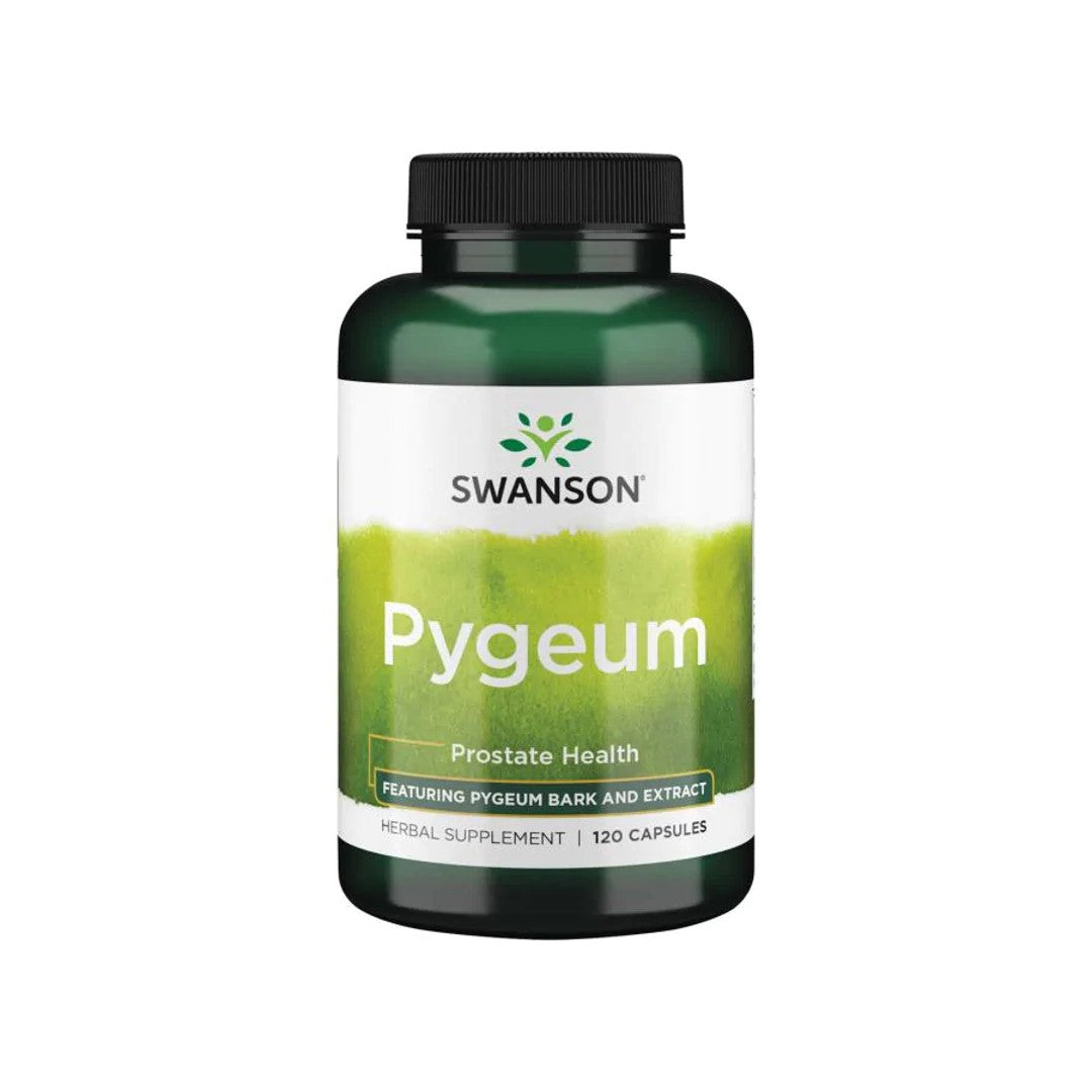 Swanson L'écorce et l'extrait de pygeum - 120 gélules favorisent la santé de la prostate et des voies urinaires.