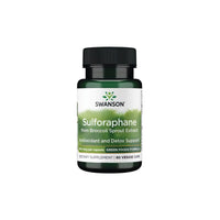 Thumbnail for Bottle of Swanson Sulforaphane from Broccoli Sprout Extract 400 mcg 60 Veggie Capsules.