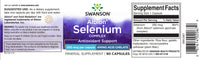 Miniature pour Selenium Complex - 200 mcg 90 capsules Albion Chelated - label