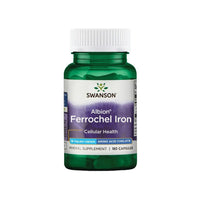 Miniature pour Swanson Ferrochel Iron - 18 mg 180 gélules Albion Chelated