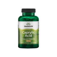 Vignette pour Swanson Caprylic Acid - 600 mg 60 softgel dietary supplement.