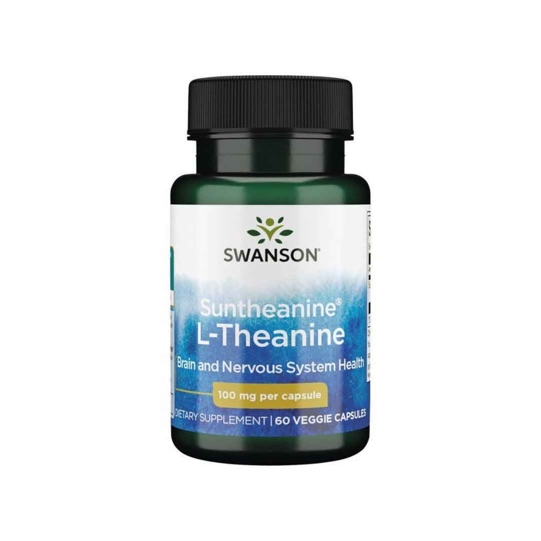 L-Théanine - 100 mg 60 gélules végétales - avant