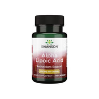 Vignette pour Swanson Alpha Lipoic Acid - 300 mg 60 gélules.