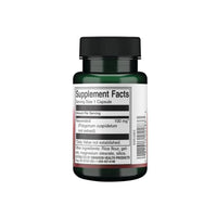 Vignette d'un flacon de Resveratrol - 100 mg 30 gélules de Swanson sur fond blanc, offrant une protection antioxydante pour la longévité cellulaire et le bien-être cardiovasculaire.