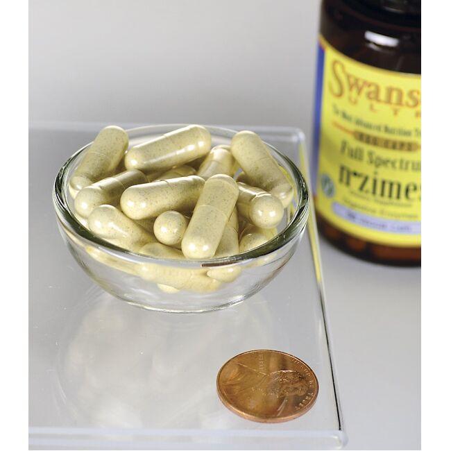 Swanson N-Zimes - 90 gélules végétales améliorant la digestion et l'absorption des nutriments.