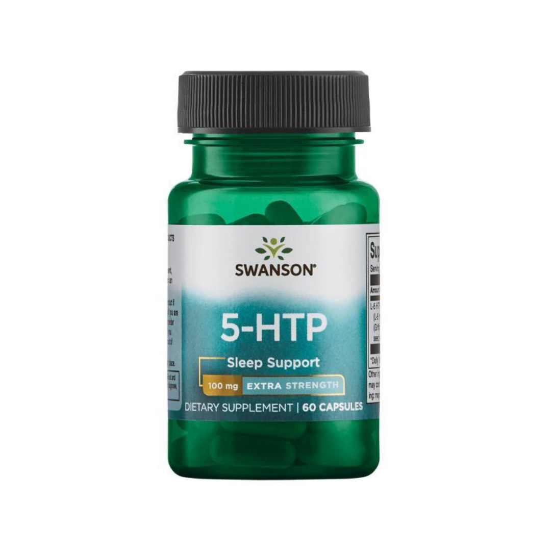Swanson 5-HTP Extra Strength - 100 mg 60 gélules.