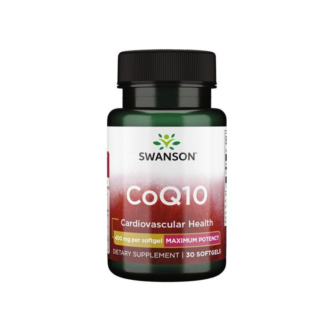 Swanson Coenzyme Q1O - 400 mg 30 gélules.
