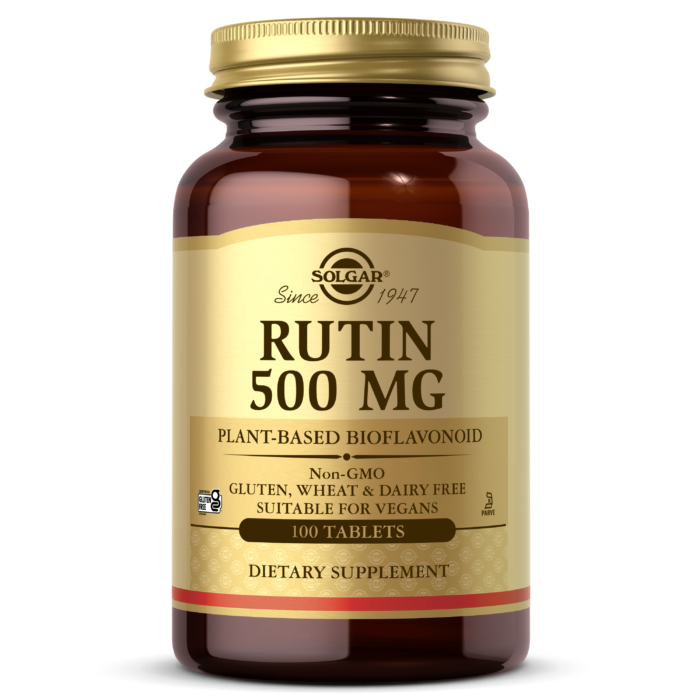 La rutine 500 mg 100 comprimés est un complément alimentaire formulé avec le principe actif rutine, connu pour ses effets bénéfiques sur les vaisseaux sanguins. Ces comprimés, fabriqués par Solgar, constituent un moyen pratique....