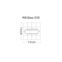 Thumbnail for A picture of a pill size c3 containing Puritan's Pride Yohimbe extract 250 mg 50 caps for male sexual energy and sexual health benefits.
