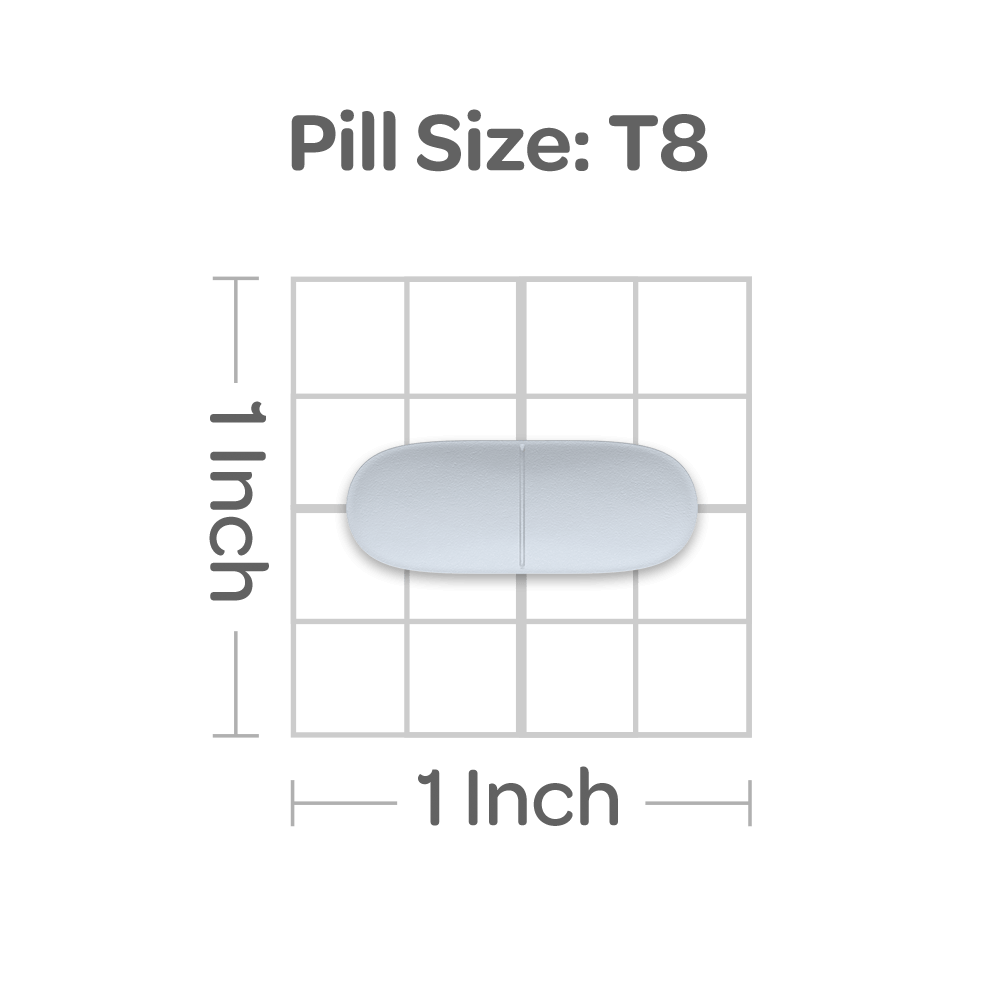 Le site Puritan's Pride Inositol 1000 mg 90 Caplets est représenté sur un fond noir.